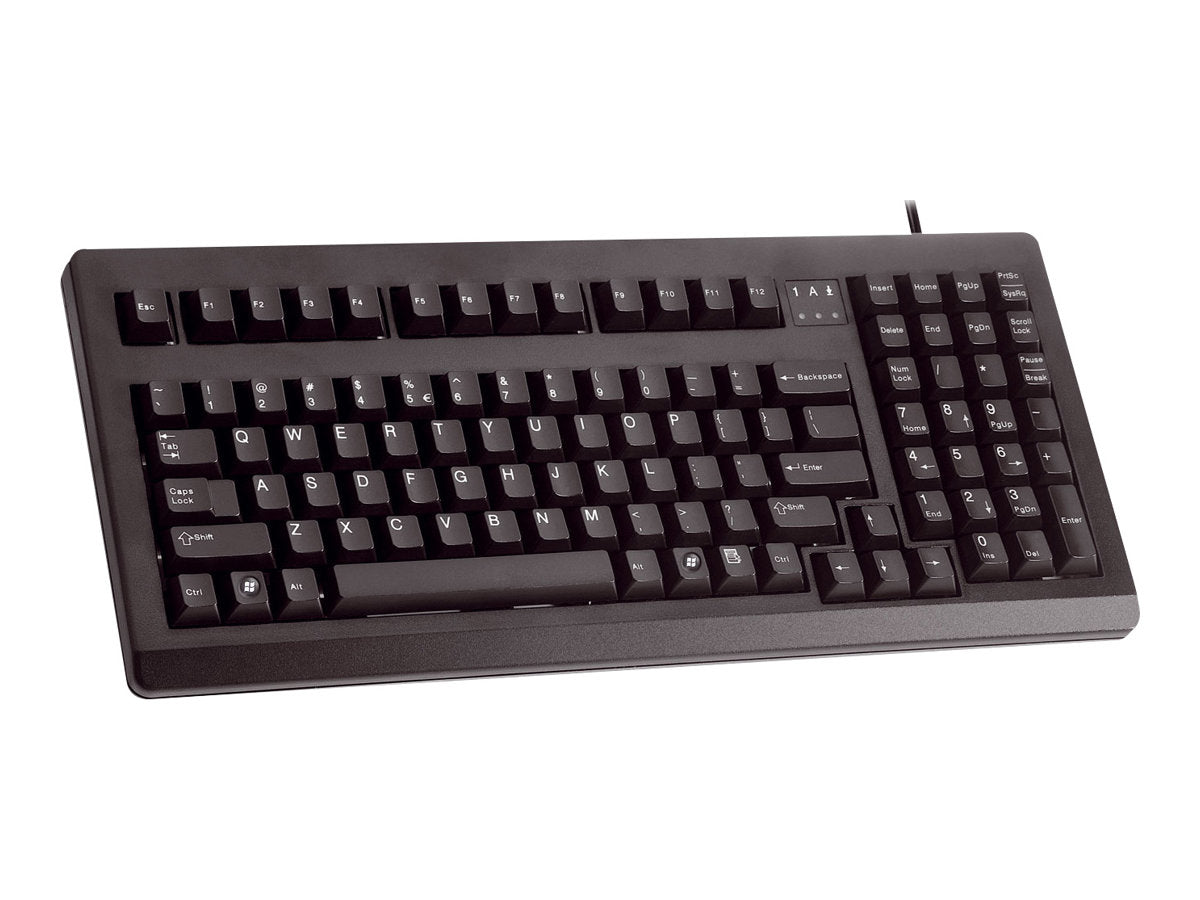 CHERRY 19Z Compact Keyboard USB black (US) US-english with EURO symbol