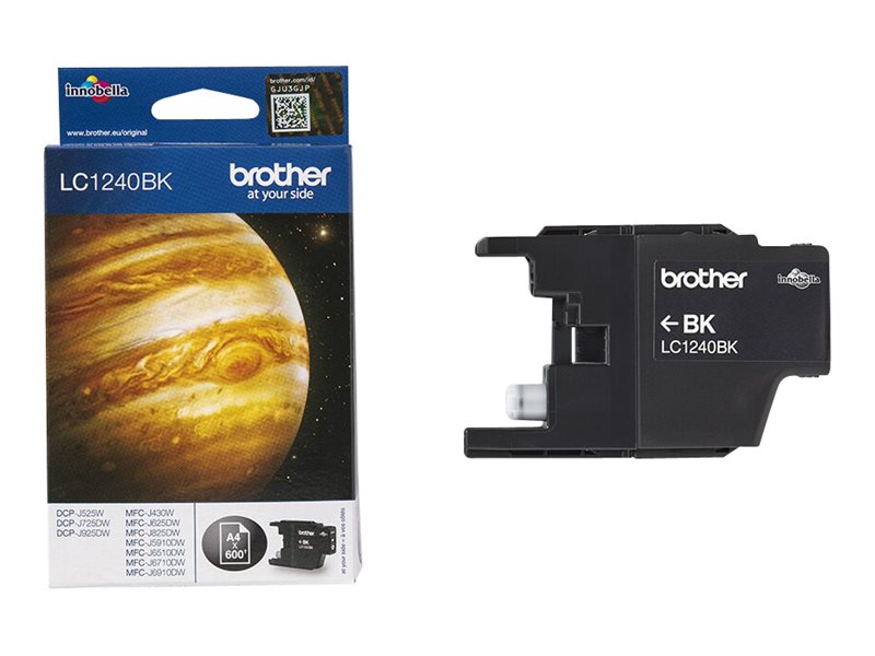 BROTHER LC-1240 cartouche d encre noir haute capacité 600 pages pack de 1
