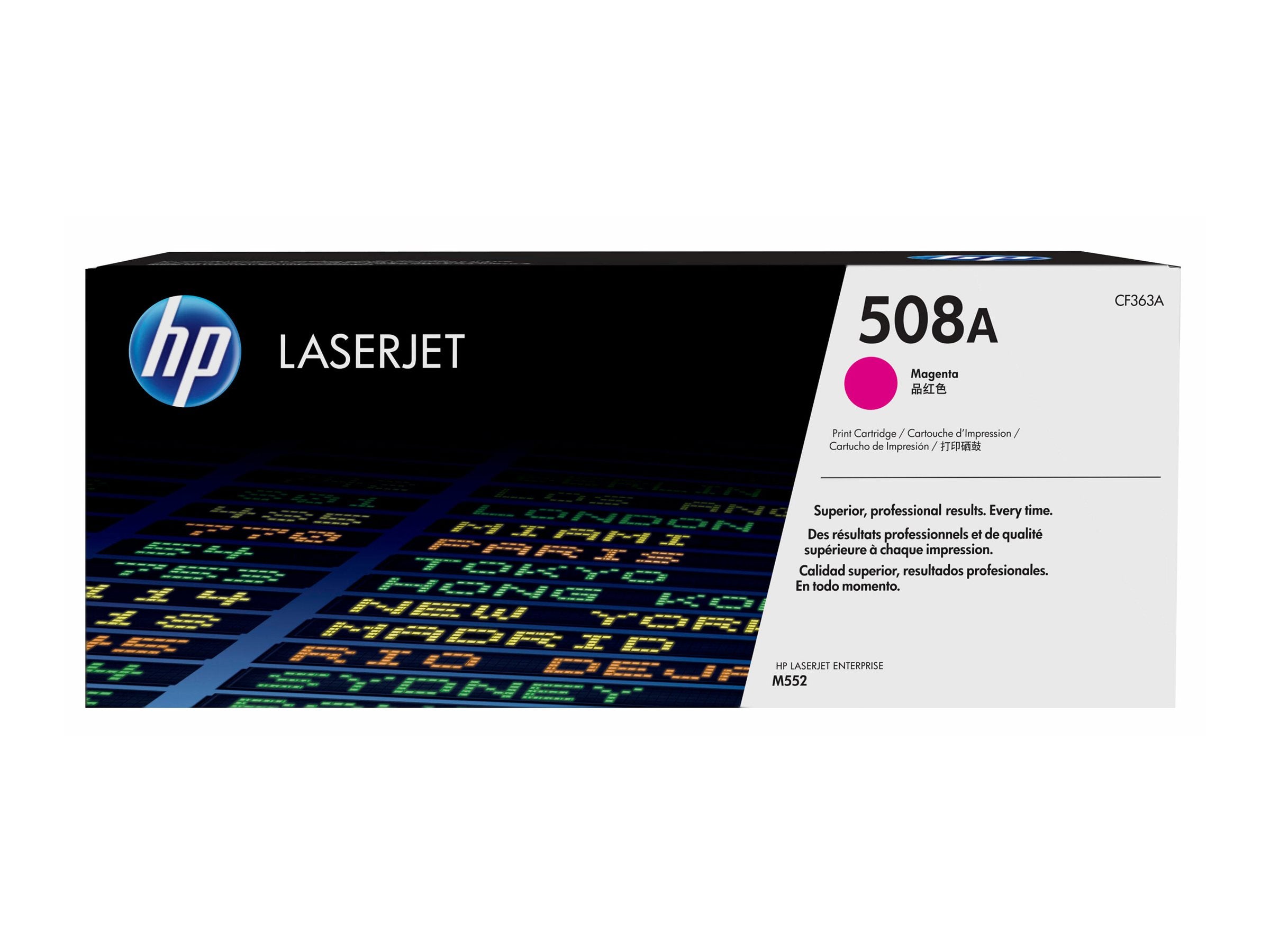 HP 508A original Toner cartridge CF363A magenta 5.000 pages standard capacity