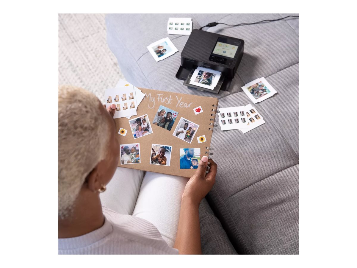 CANON SELPHY CP1500 Printer colour dye sublimation 148x100mm 0.41 min/page colour USB Wi-Fi Black