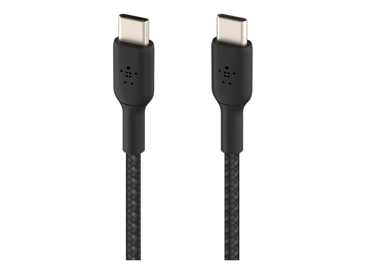 BELKIN BOOST CHARGE USB-C to USB-C Cable Braided 0.15m Black