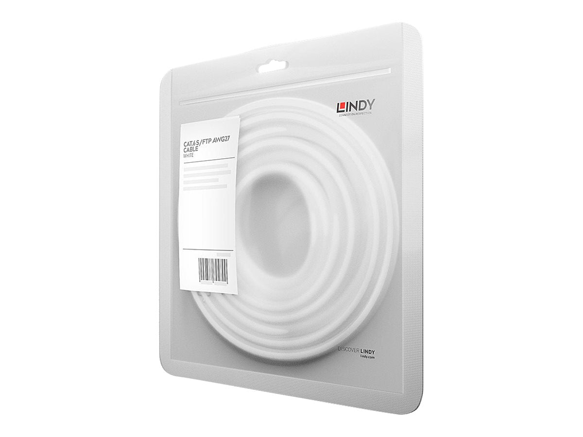 LINDY Cat.6 S/FTP Cable white 15m Patchcable