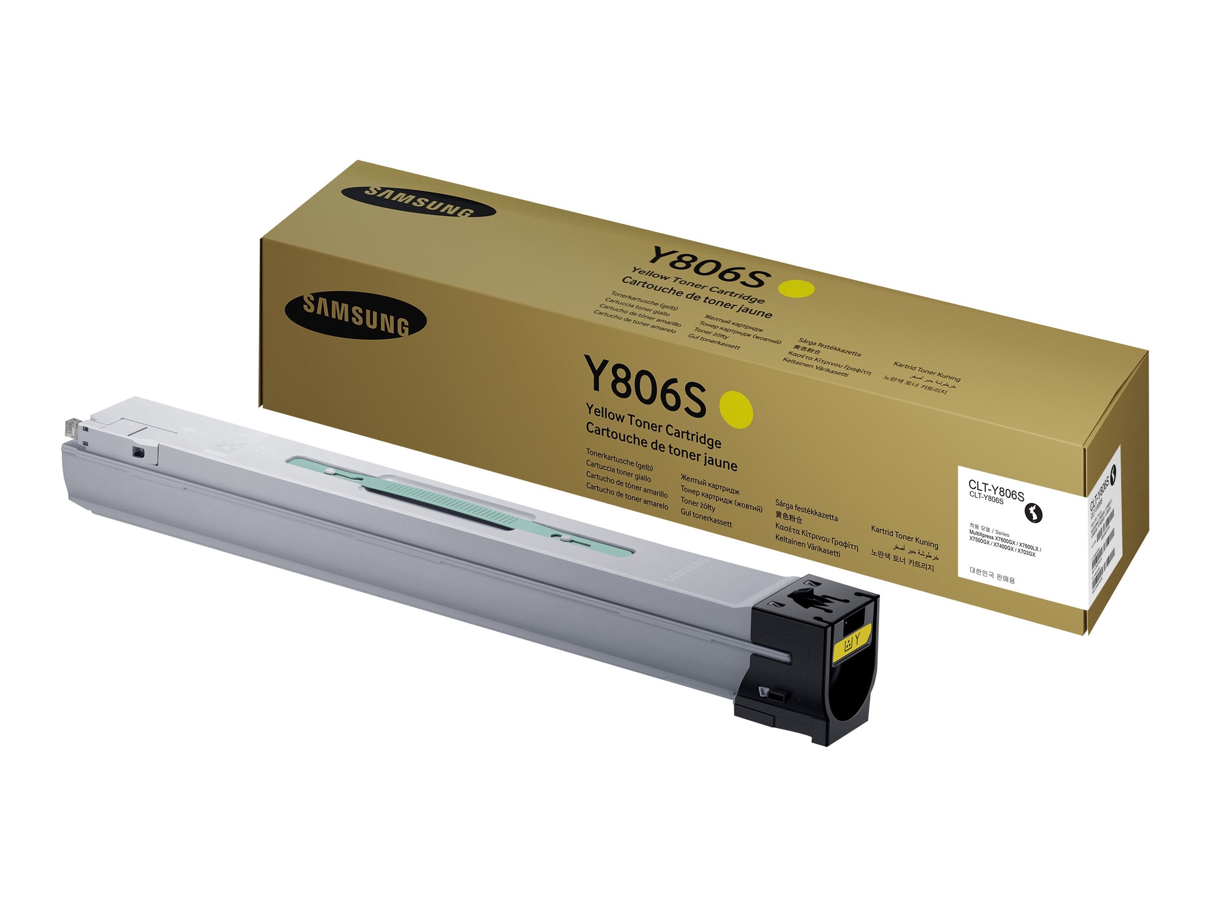 SAMSUNG CLT-Y806S/ELS Yellow Toner Cartridge