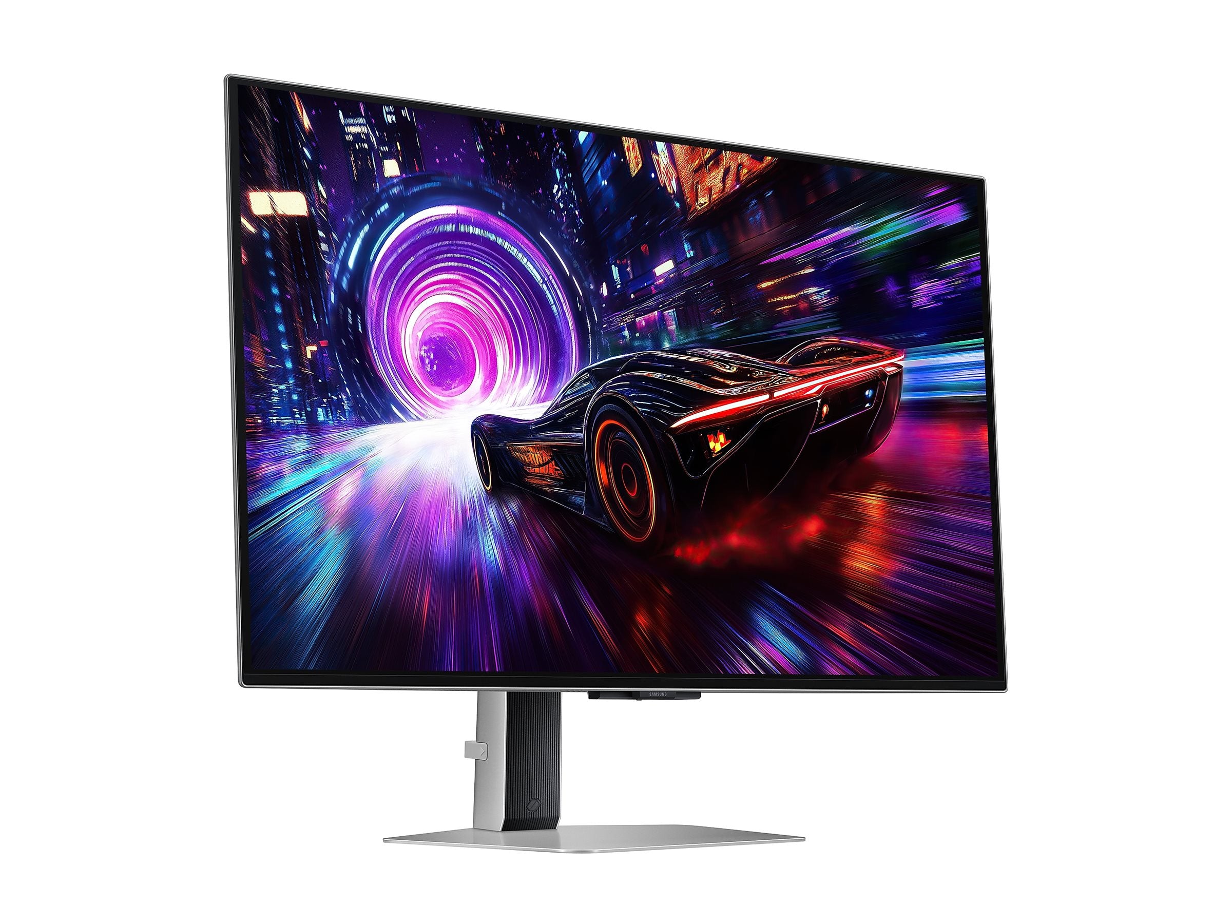 SAMSUNG ODYSSEY QD -OLED G81SF - Ecran gaming- 32p- UHD 4K- 240 Htz- 0,03 ms -Glare Free - HDR400 -2xHDMI- DP - 3xUSB Pivot