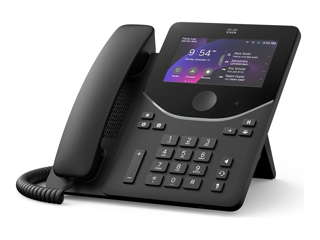 CISCO Desk Phone 9871 Carbon Black