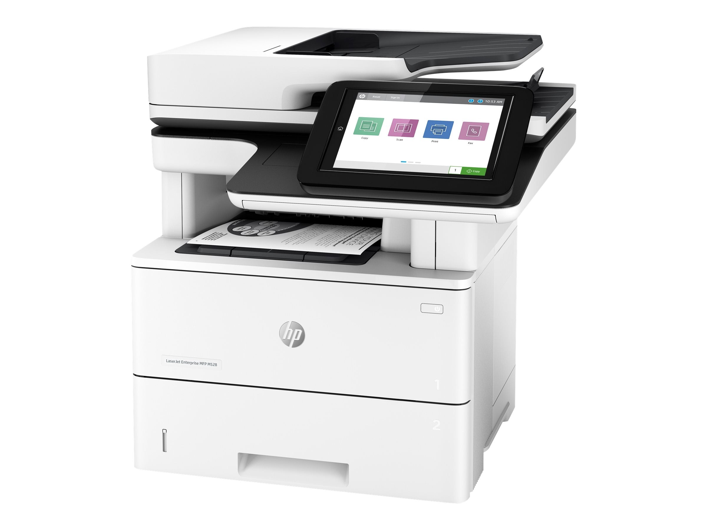 HP LaserJet Enterprise MFP M528dn MFP Mono laser A4 43ppm Copy 43ppm Print 650sheets USB LAN imprimante laser monochrome