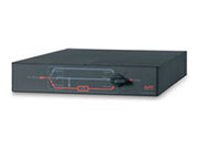 APC Service Bypass Panel Bypass switch rack-mountable AC 100/120V output connectors 1 2U 19 Black