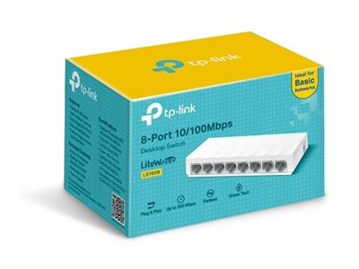 8-Port 10/100Mbps Desktop Switch