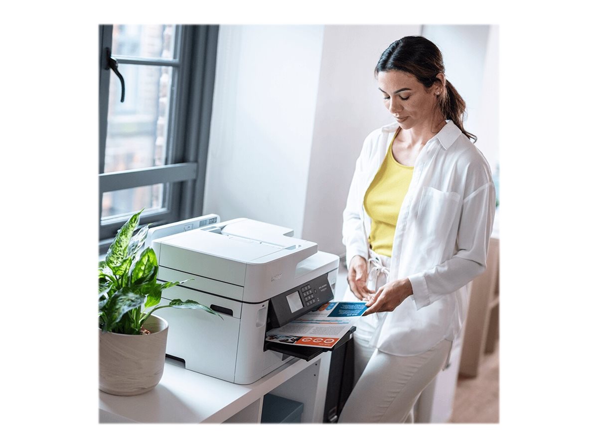 BROTHER Imprimante multifonction jet dencre couleur professionnelle 4-en-1 Business Smart impression jusquau format A3 28ipm ISO