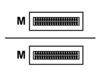 ALCATEL-LUCENT ENTERPRISE Four channel 100-Gigabit QSFP28 Direct Attached Copper Cable 40cm