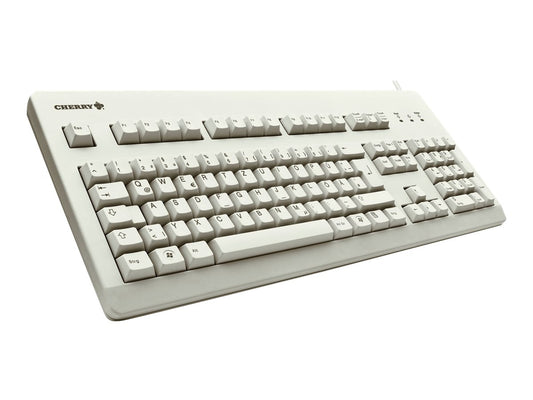 CHERRY Standard corded Keyboard Linear USB grey (US) US-english with EURO symbol