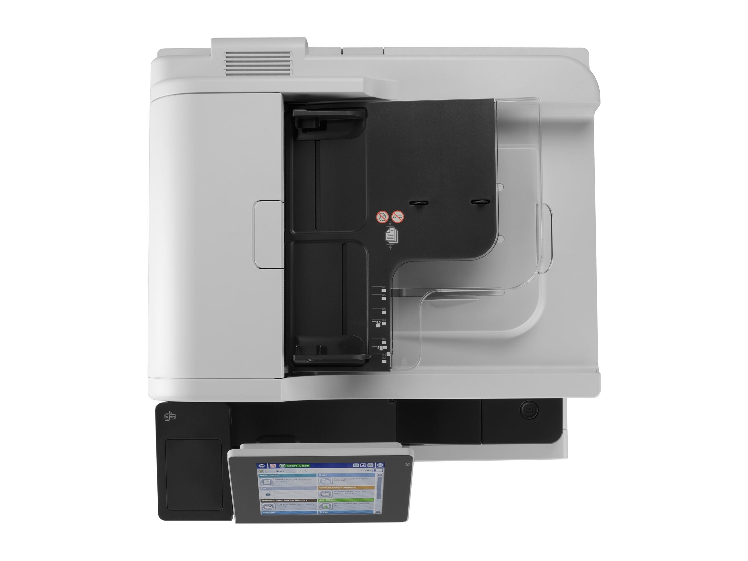 HP LaserJet Enterprise M725dn MFP Mono laser A3 297x420mm A3 41ppm Copy 41ppm Print 600sheets USB LAN