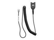 EPOS GN 8000/8210 Amplifier Cable: EasyDisconnect to 6P4C Modular Plug