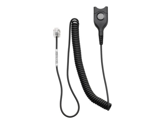 EPOS GN 8000/8210 Amplifier Cable: EasyDisconnect to 6P4C Modular Plug