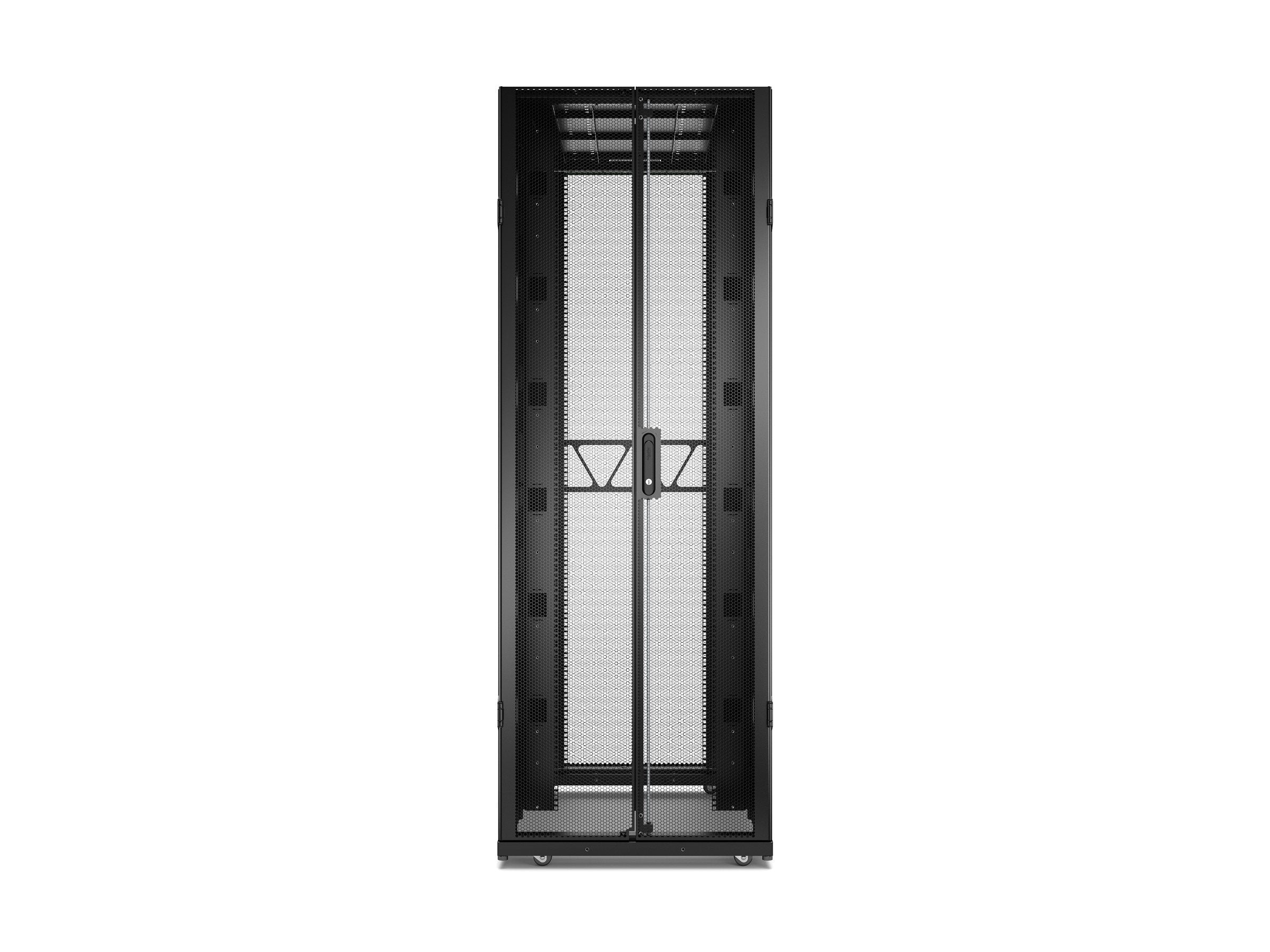 APC NetShelter SX Gen 2 Rack cabinet 2124H x 750W x 1200D mm with sides floor-standing Black 45U 19 TAA Compliant