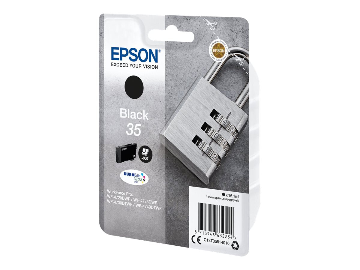 EPSON 4LB 35 Ink Black 16.1ml Blister w/s