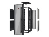 APC NetShelter SX 42U 750mm Wide x 1200mm Deep Enclosure Without Sides Without Doors Black