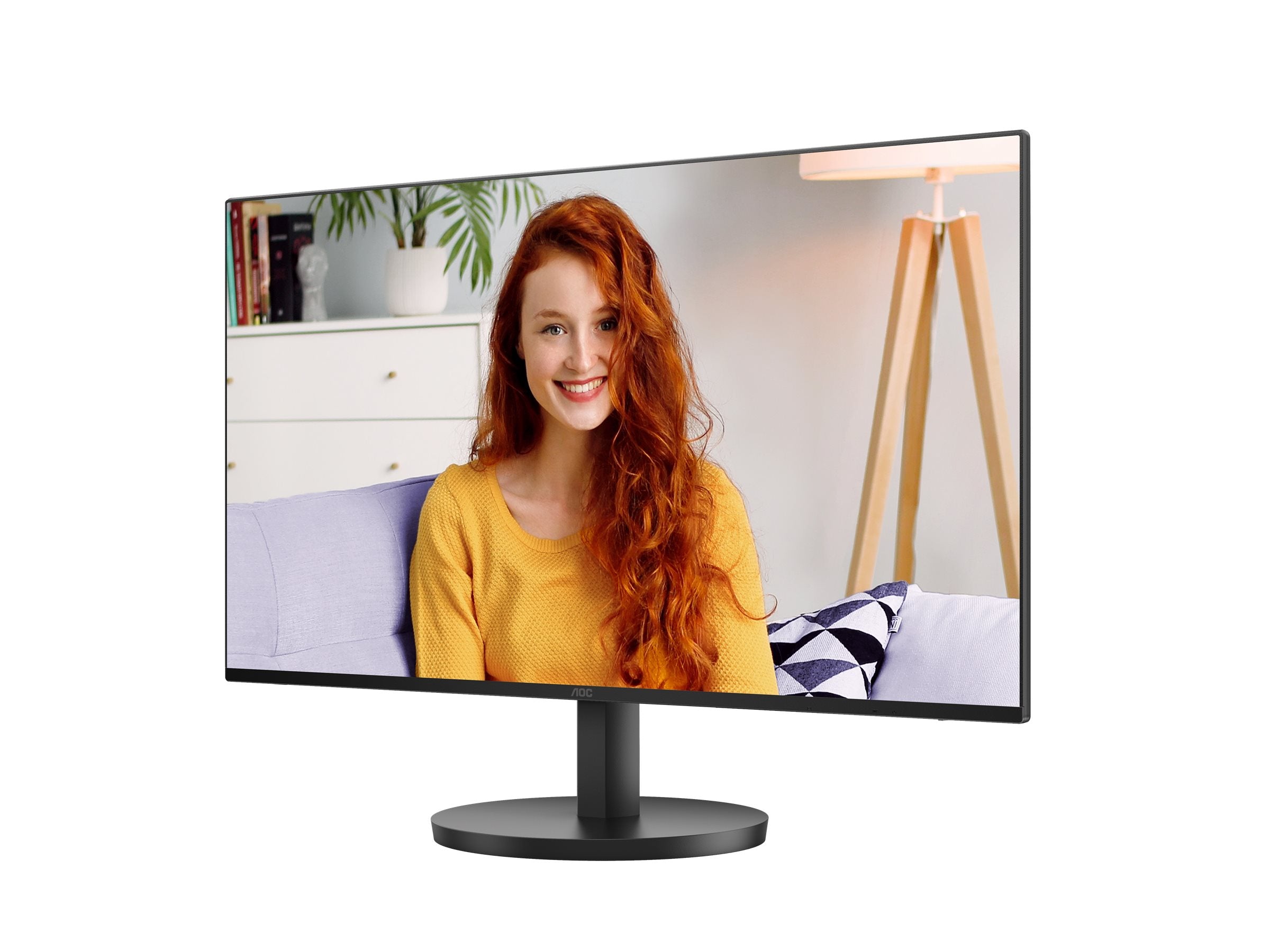 AOC 27B3HA2 écran LED - 27" - 1920 x 1080 Full HD (1080p) @ 100 Hz - IPS - 250 cd/m² - 1300:1 - 1 ms - HDMI, VGA - haut-parleurs