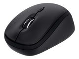 TRUST Souris sans fil compacte YVI+ Multi-connexion Bluetooth + 24 Ghz - Noire