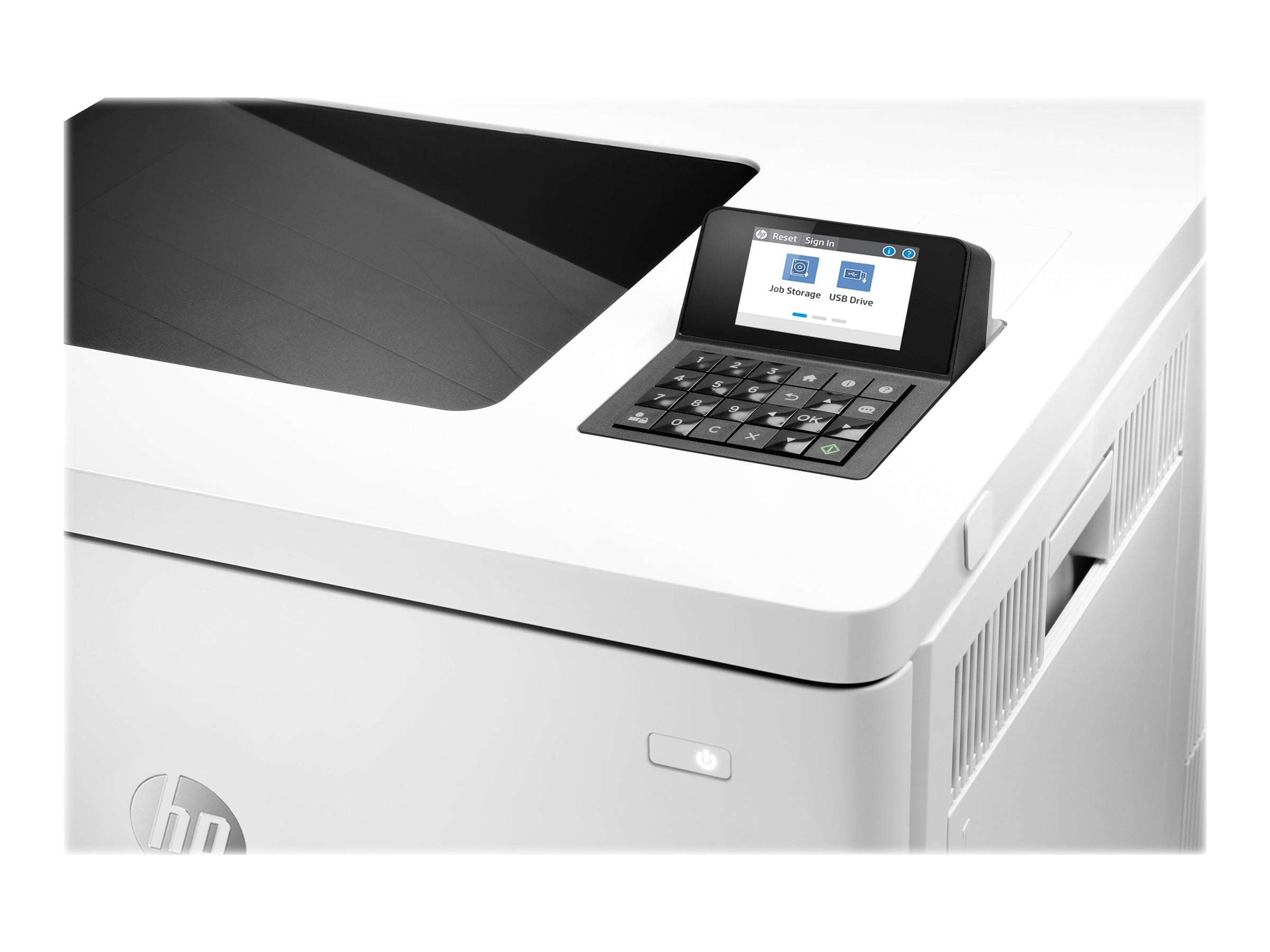 HP Color LaserJet Enterprise M554dn produit neuf emballage abimé A4 color laser USB 33ppm (P)