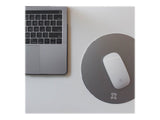 XTREMEMAC Tapis de souris rond en aluminium Gris