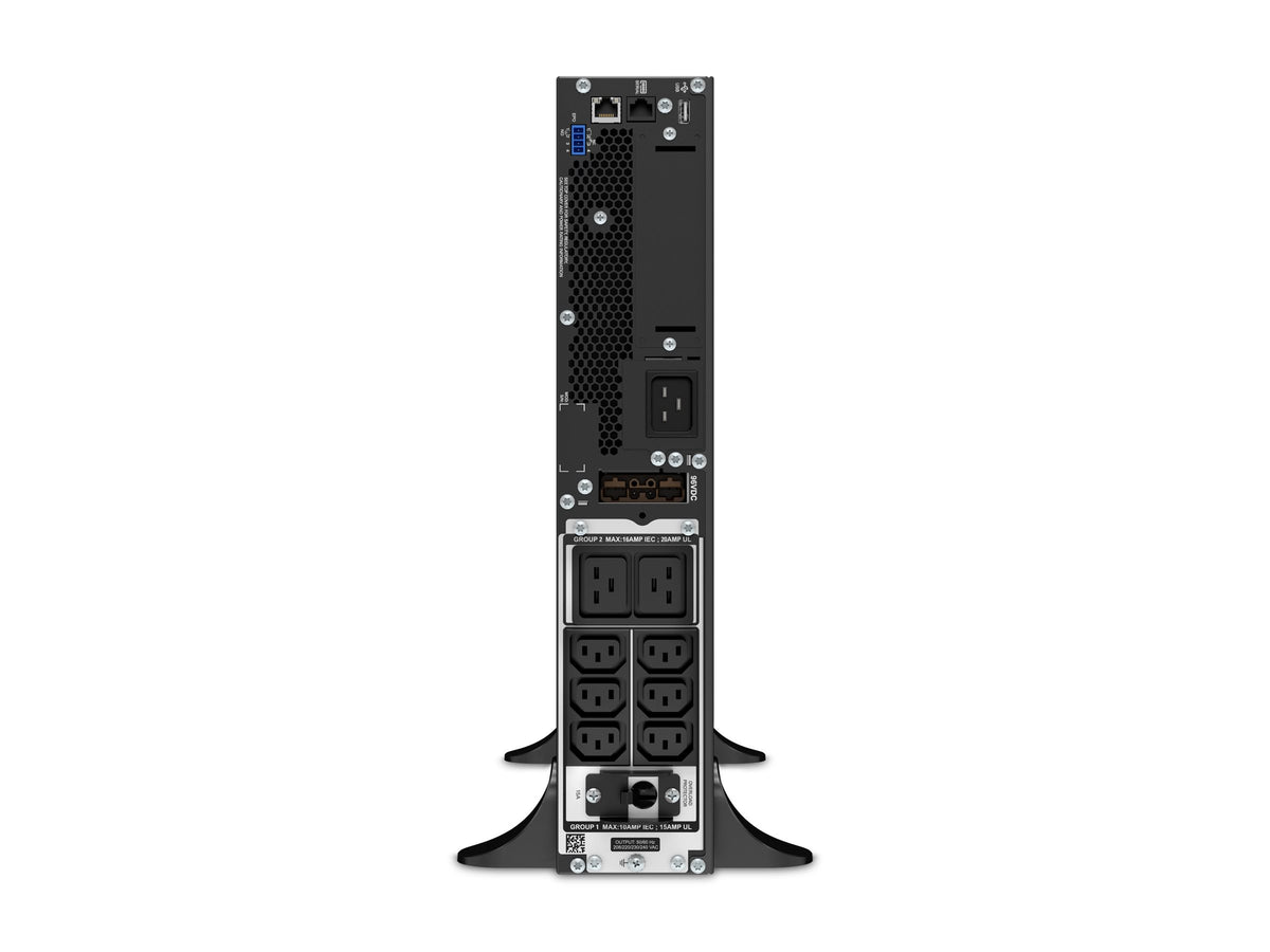APC Smart-UPS SRT 3000VA UPS AC 208/240V 2700Watt 3000VA 1-phase USB output connectors 10 2.4m cord Black