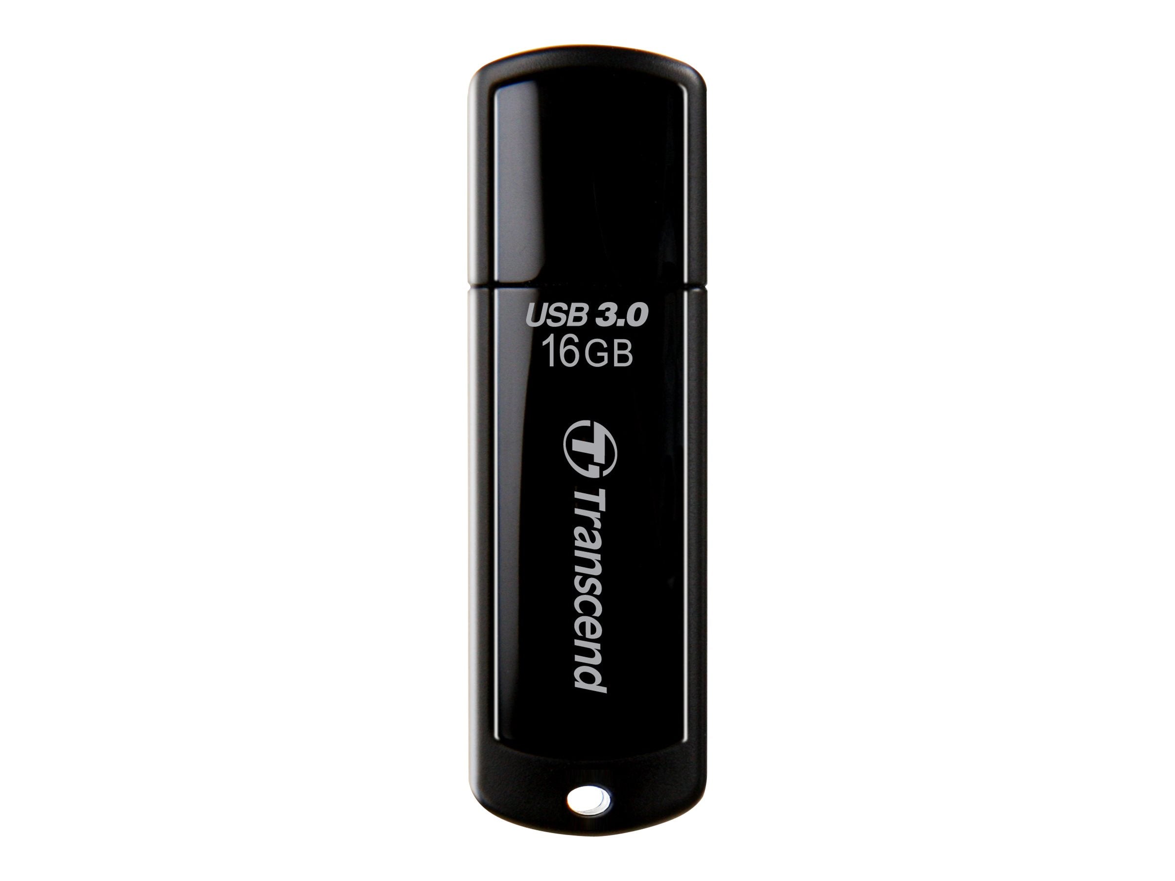 TRANSCEND 16Go Clé USB USB3.1 Gen1 - Classique - Noir