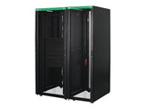 APC Easy Rack 82Ux800x1200 Roof/Side panel/castors/feet No Bottom 4Brackets black