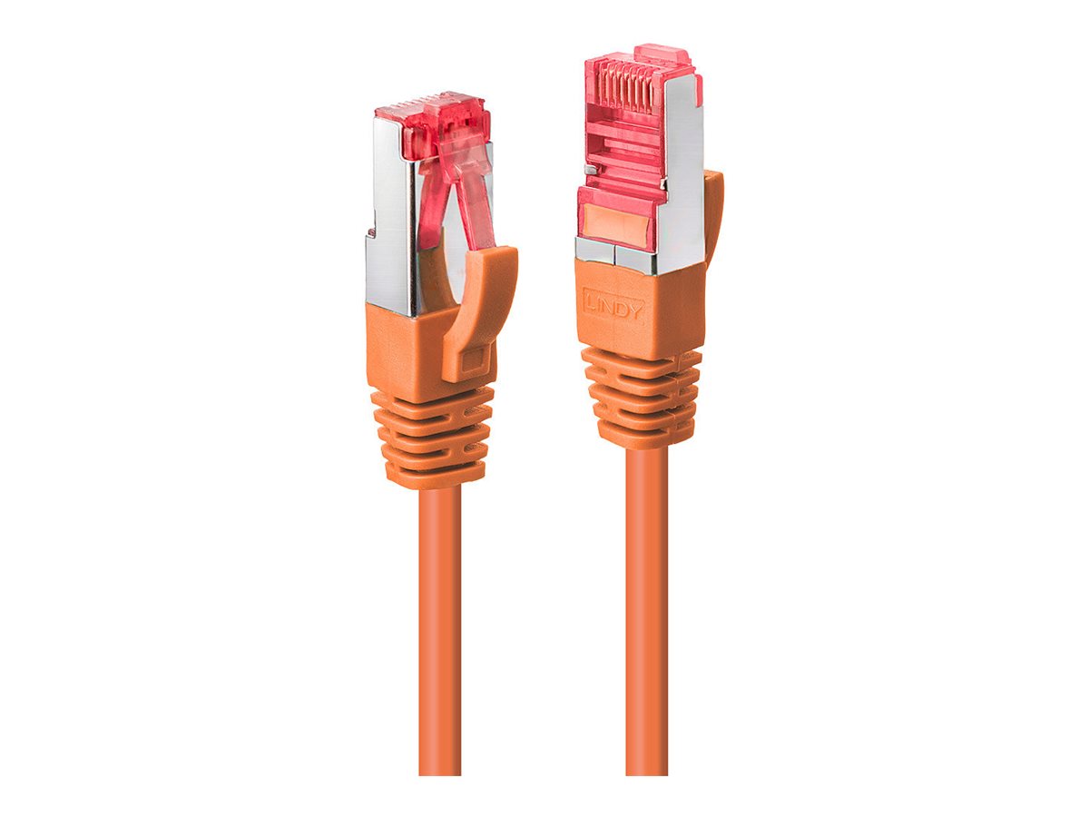 LINDY Cat.6 S/FTP Cable orange 0.3m Patchcable