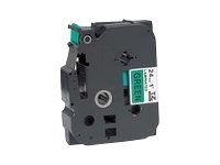 Tape/24mm black on green f P-Touch TZE