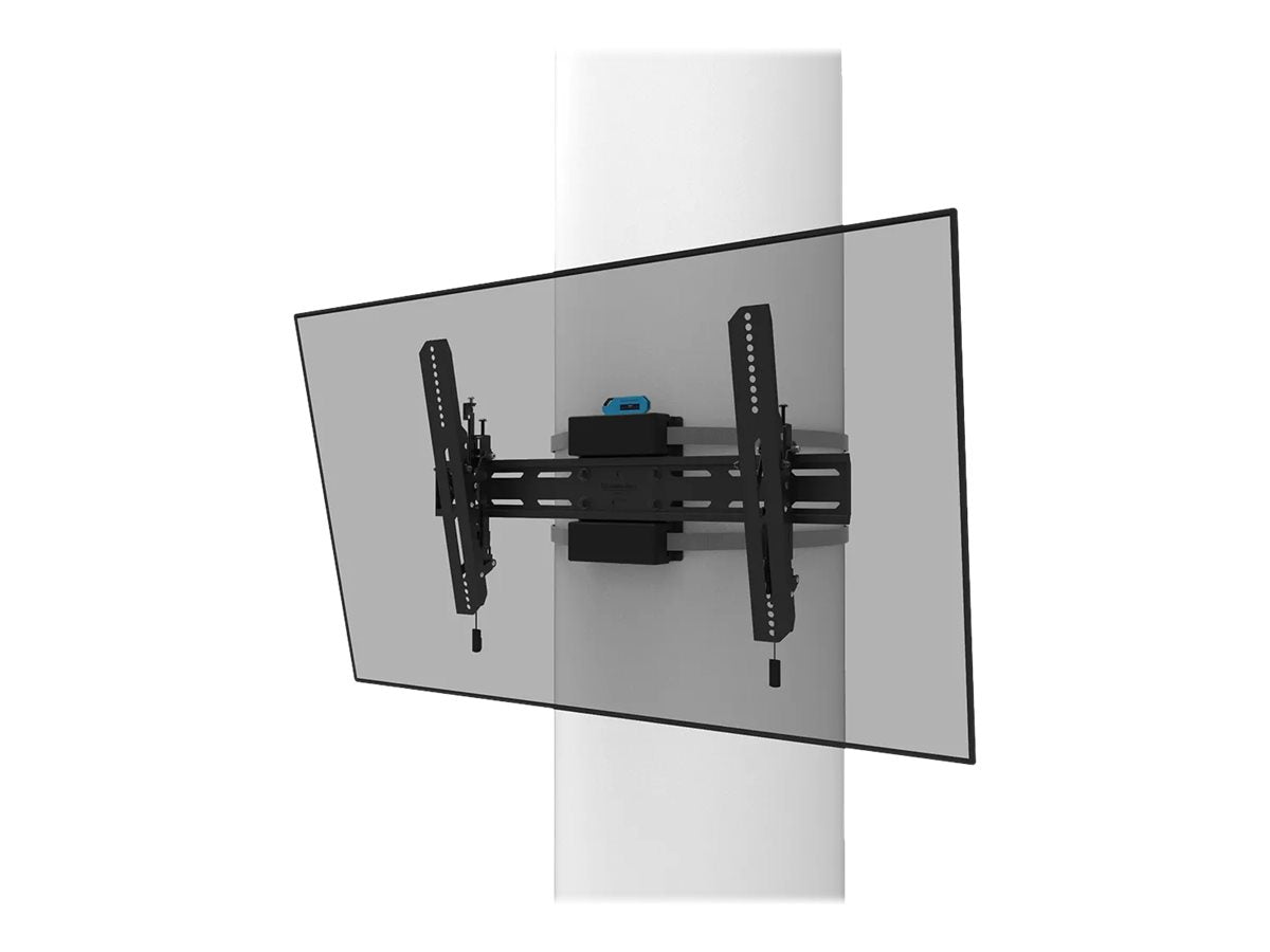 NEOMOUNTS WL35S-910BL16 Support de pilier pour écran 40-75p - inclinable - verrouillable - diam. 25-100 cm - portrait