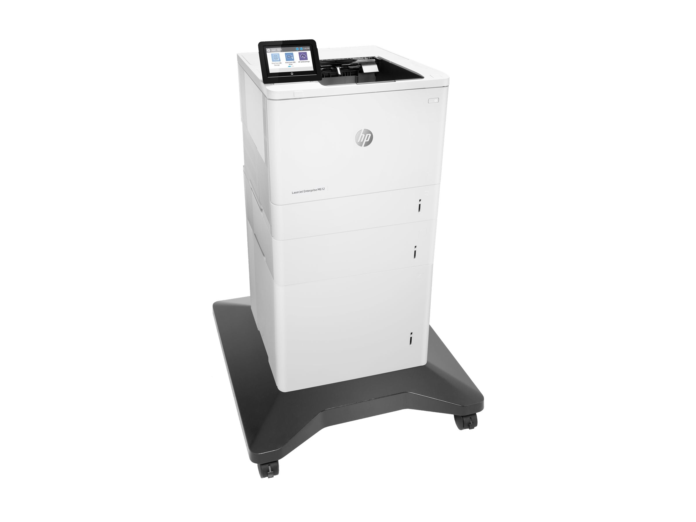 HP LaserJet Enterprise M612dn Printer Mono Duplex laser A4 1200x1200dpi 71ppm 650sheets USB LAN