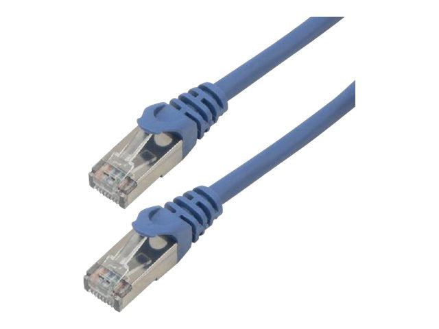 MCL CAT6A S/FTP LSZH Patch cable - 3m Blue