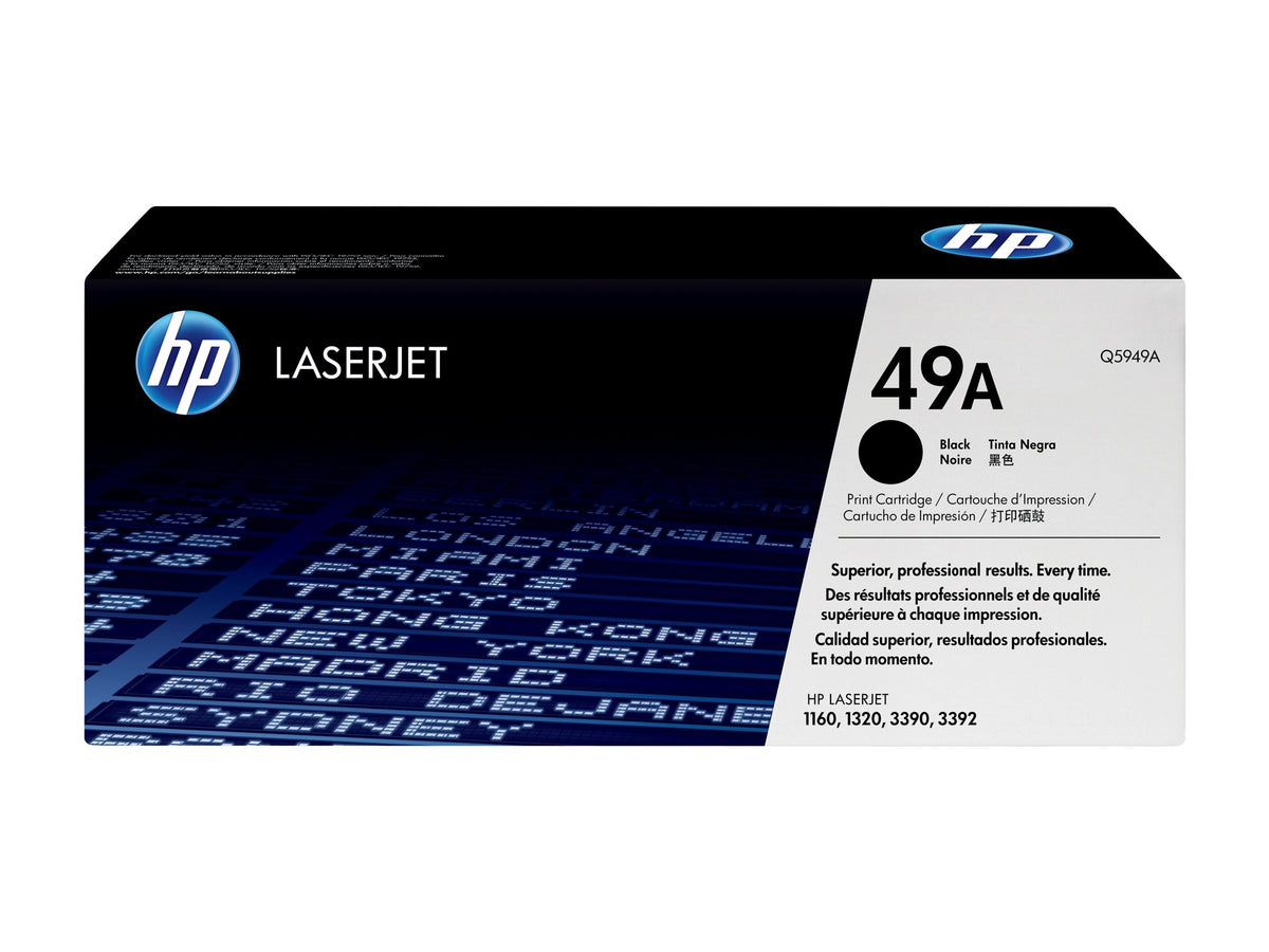 HP 49A original LaserJet Toner cartridge Q5945A black standard capacity 2.500 pages 1-pack