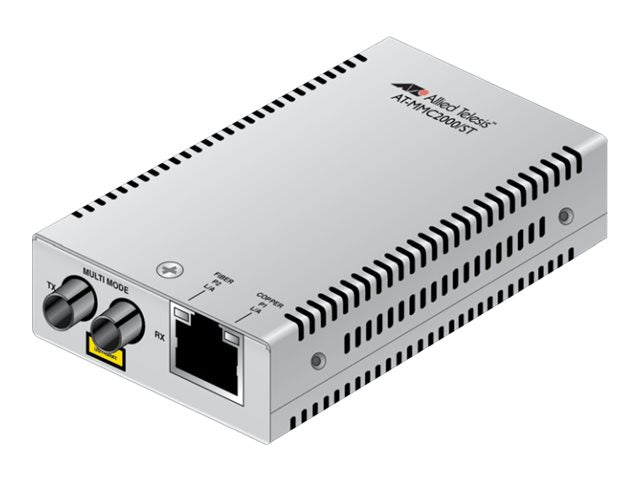 ALLIED Mini Media Converter 10/100/1000T to 1000BASE-SX MM ST Connector