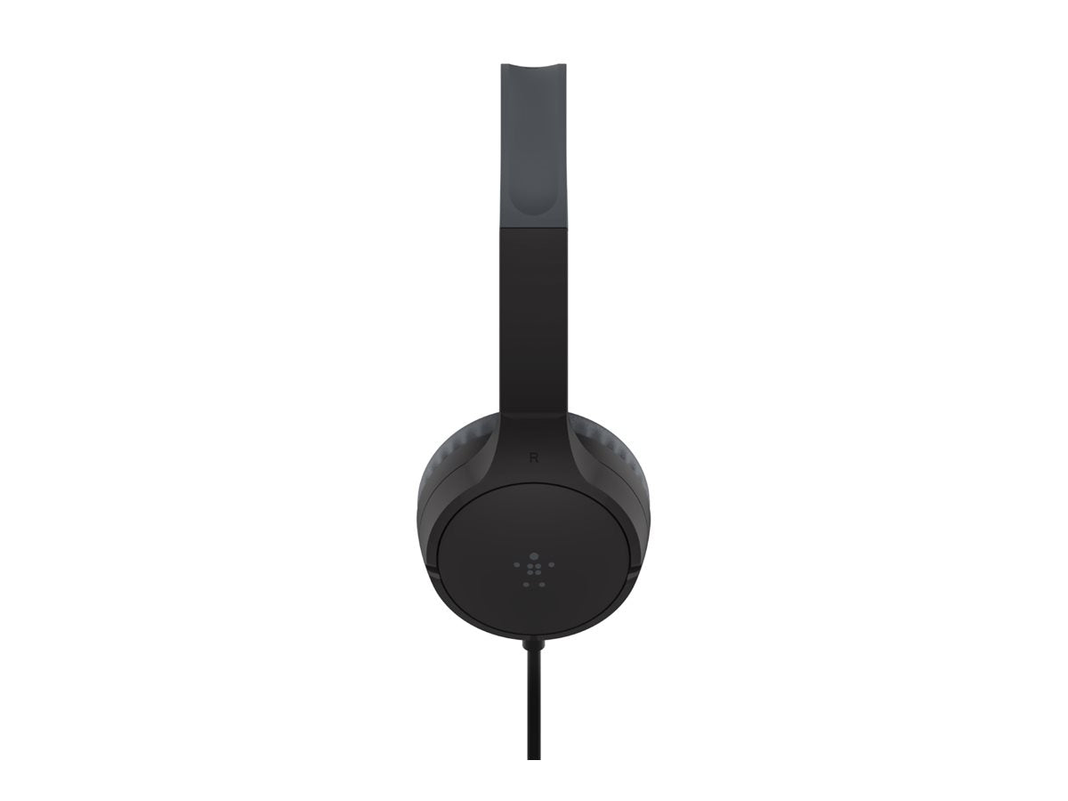 BELKIN SOUNDFORM Mini Wired On-Ear Headphones for Kids Black