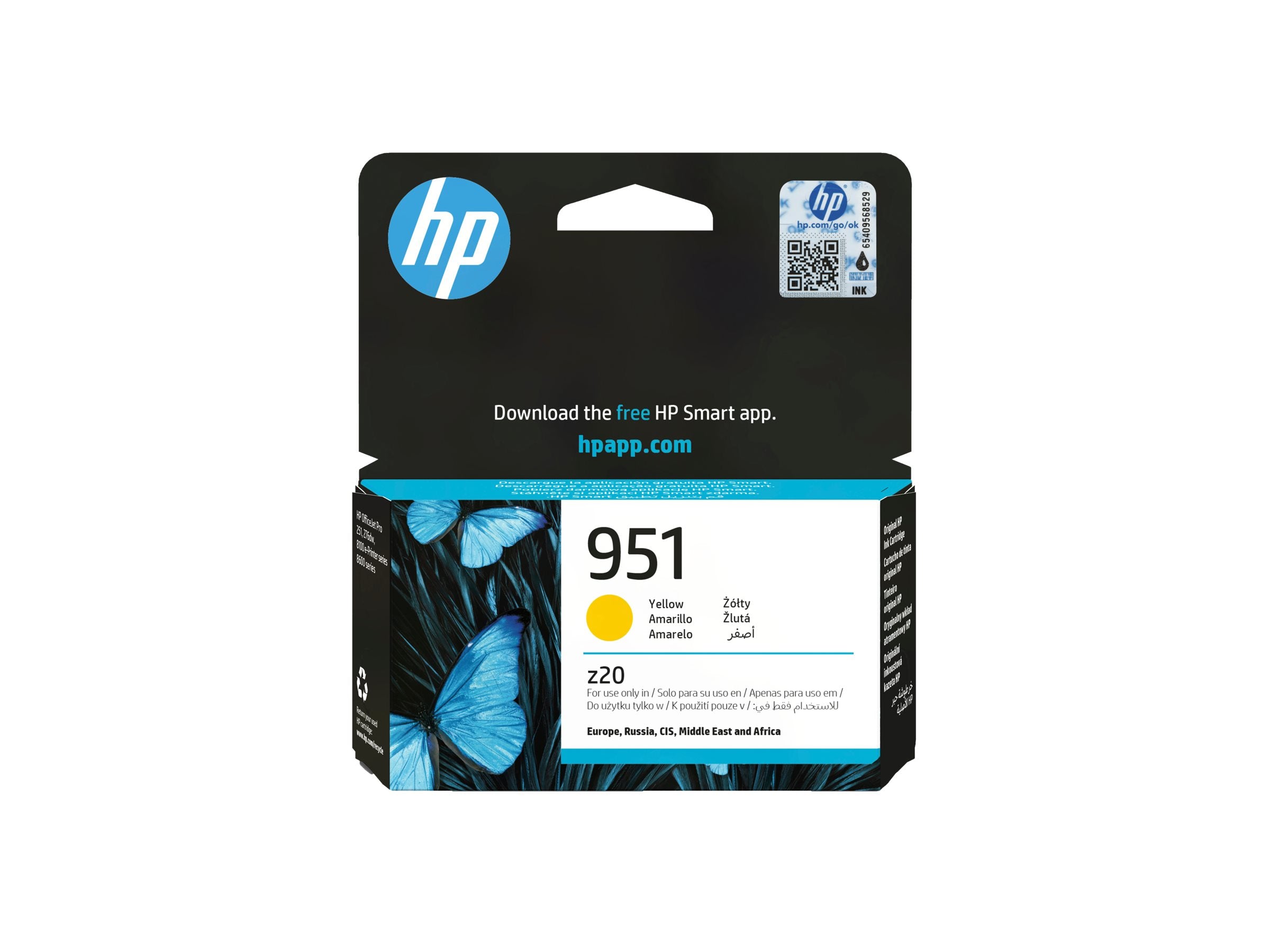 HP 951 Yellow Officejet Ink Cartrid ge