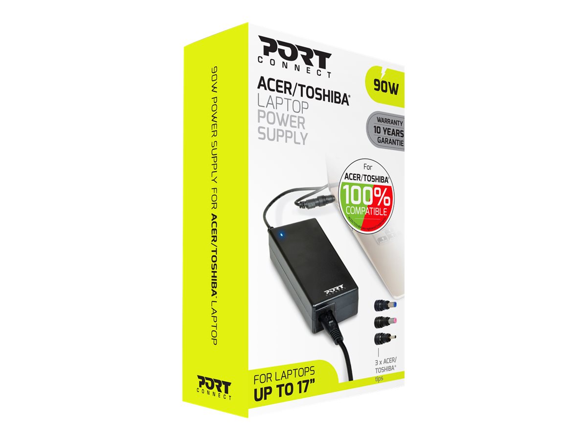 PORT DESIGNS POWER SUPPLY 90 W - ACER/TOSHIBA -  EU