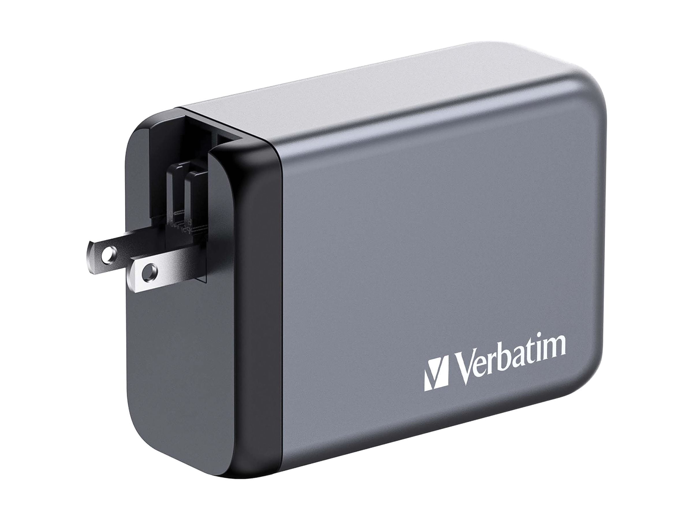 VERBATIM GNC-240 GAN CHARGER 4 PORT 240W USB A/C EU/UK/US WCF (P)