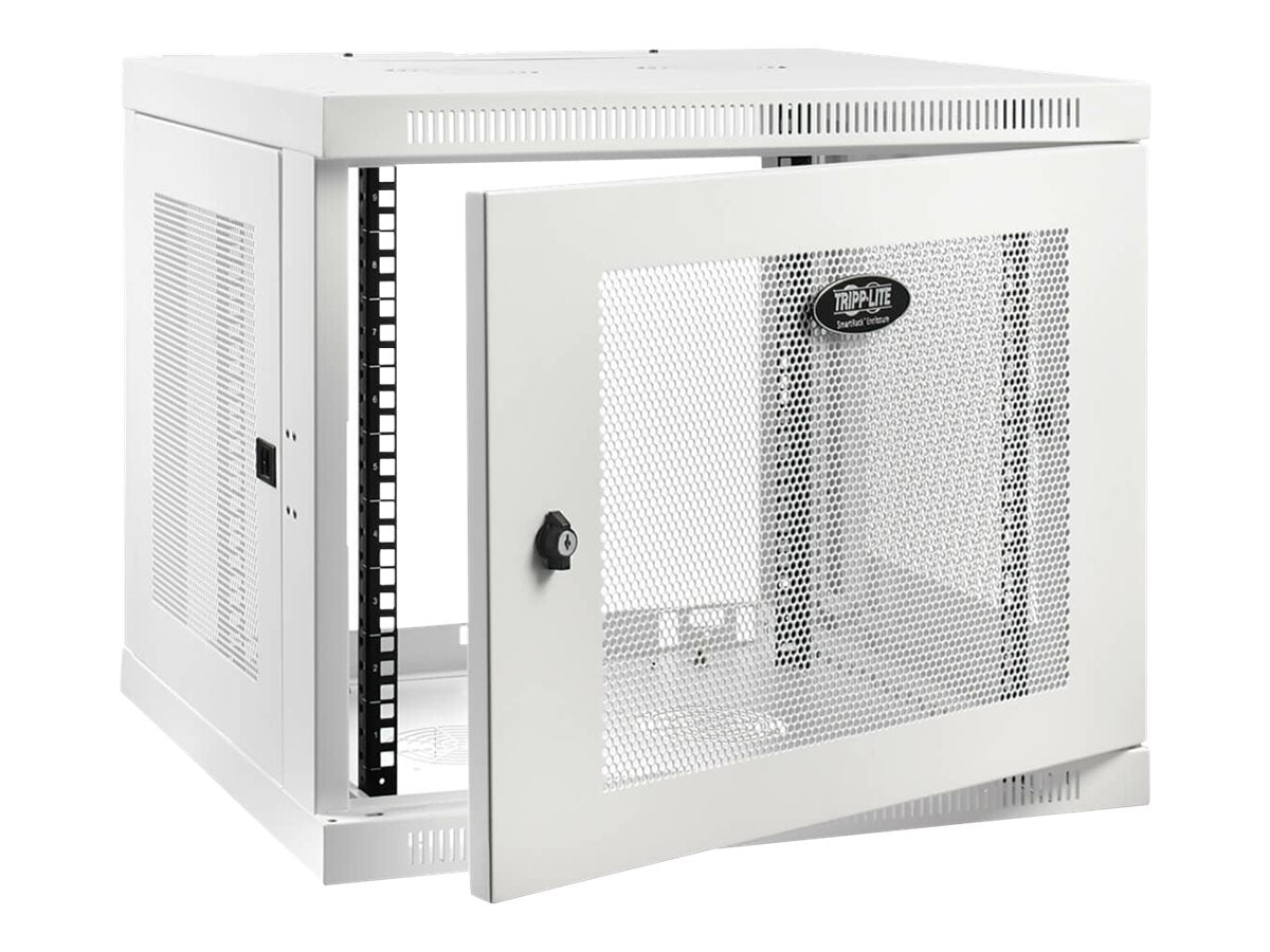 EATON TRIPPLITE Wallmount Rack Enclosure Cabinet 9U Switch Depth Deep White Rack enclosure cabinet wall mountable white 9U