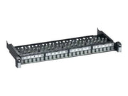 PAN SLIDE EVO 19" 1U 24PT STP CAT6"
