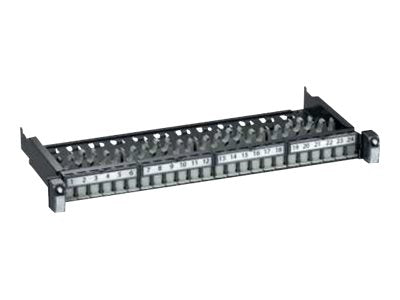 PAN SLIDE EVO 19" 1U 24PT STP CAT6"