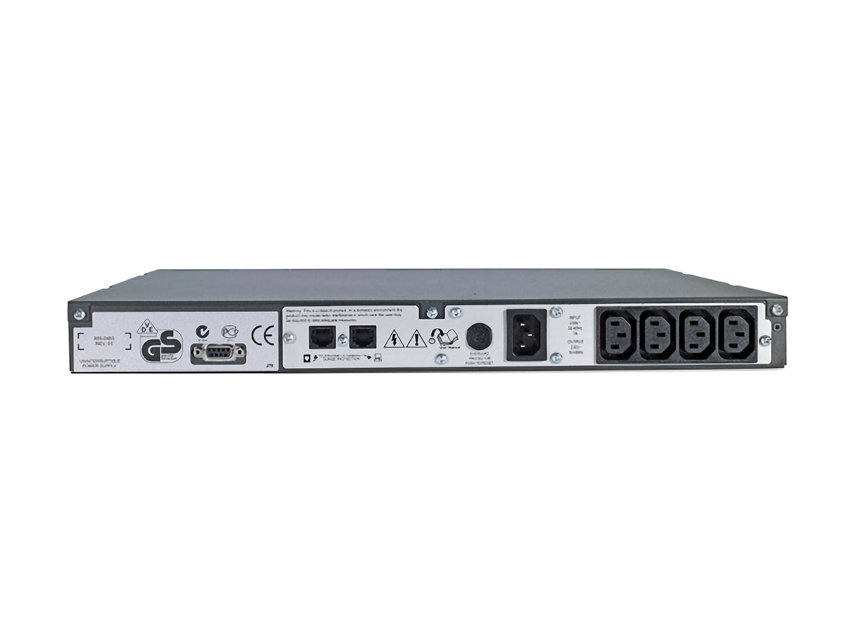 APC Smart-UPS SC 450VA UPS rack-mountable AC 230V 280Watt 450VA RS-232 output connectors 4 1U gray