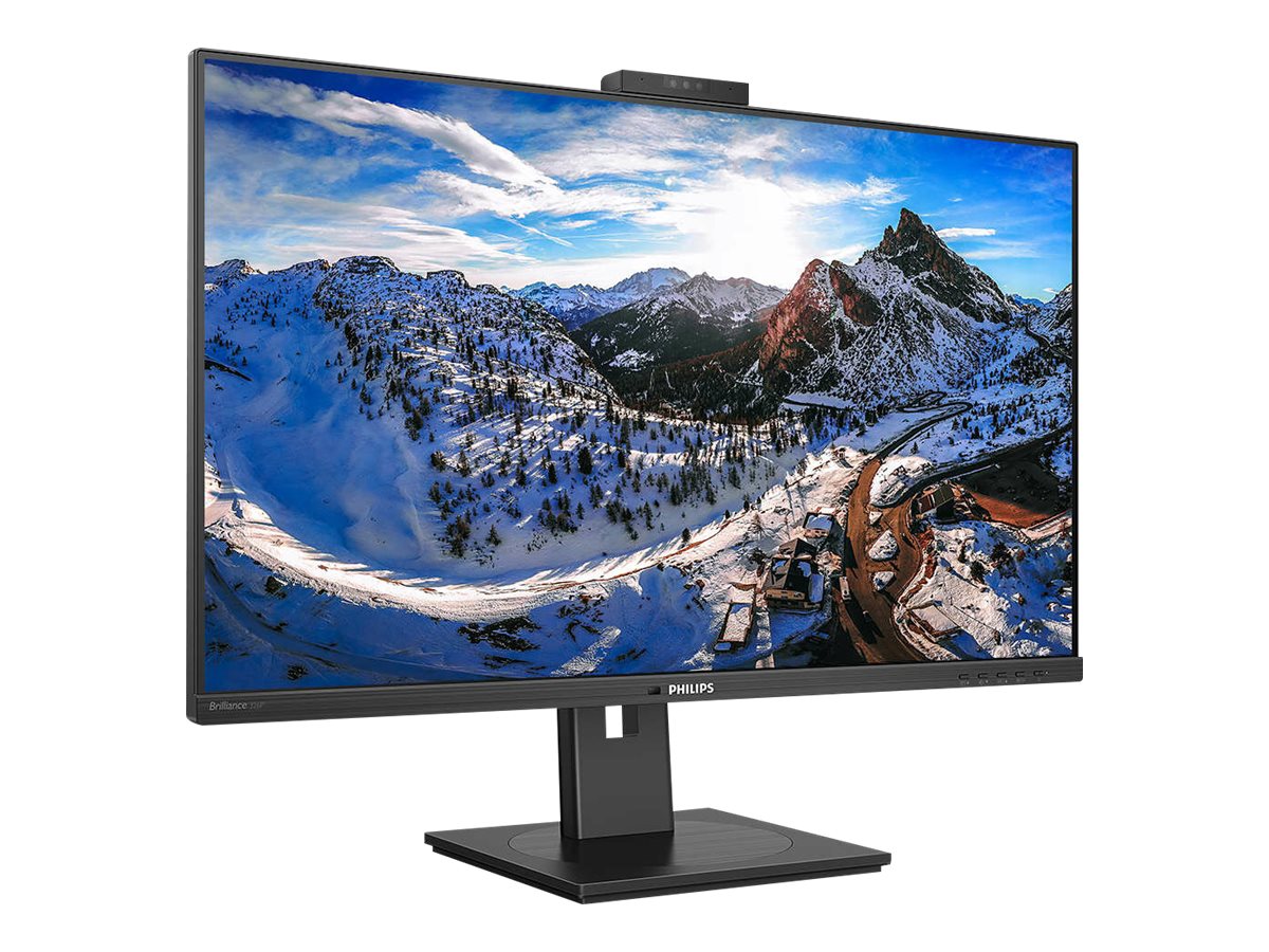 PHILIPS 326P1H/00 Moniteur 32p - 2560 x 1440 QHD 75 Hz - IPS - 350 cd/m2 - 4 ms - 2xHDMI DisplayPort USB-C - WEBCAM - HP