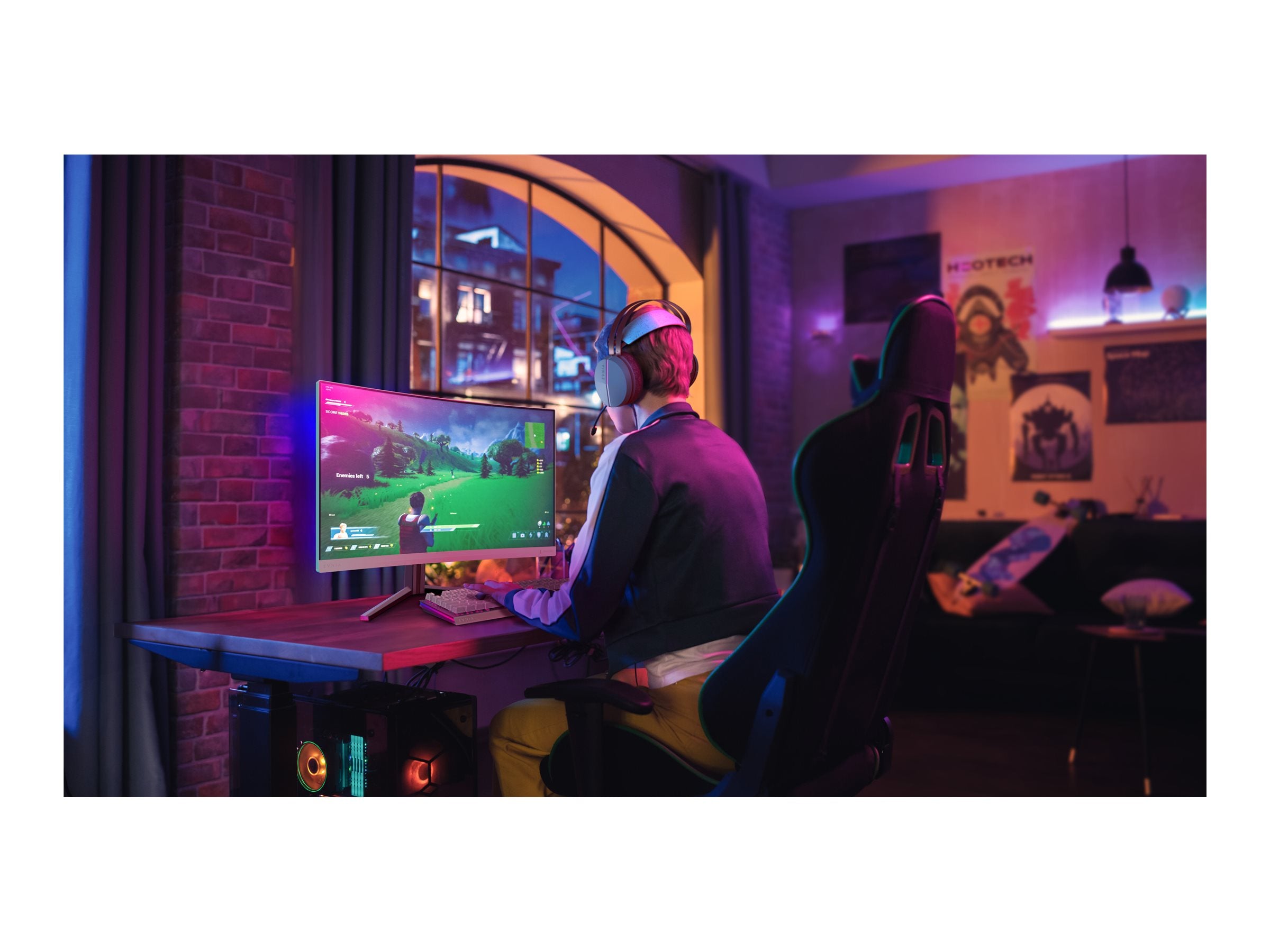 PHILIPS 27M2C5501/00 27p Curved Gaming Monitor 2560x1440 180Hz 1ms 2xHDMI DP white