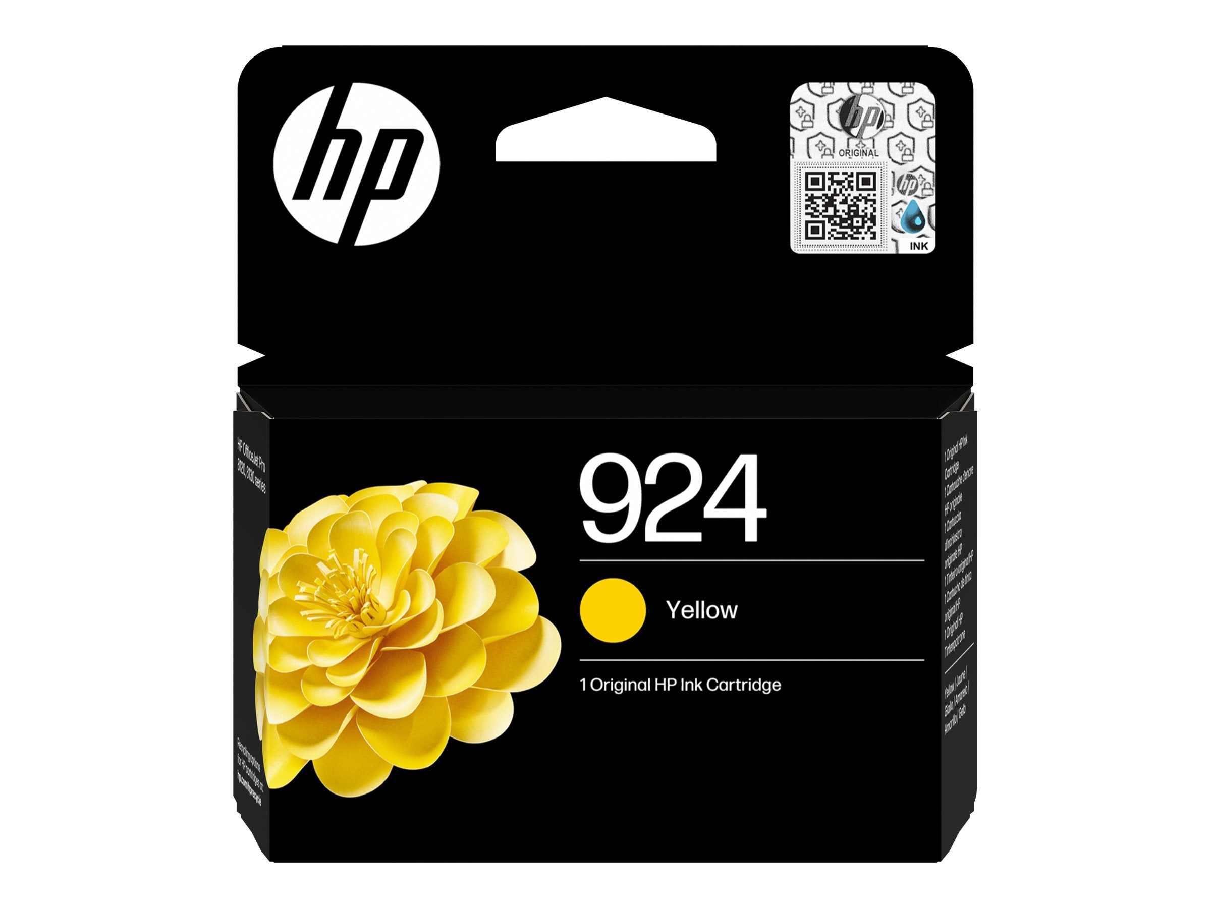 HP 924 Yellow Original Ink Cartridge