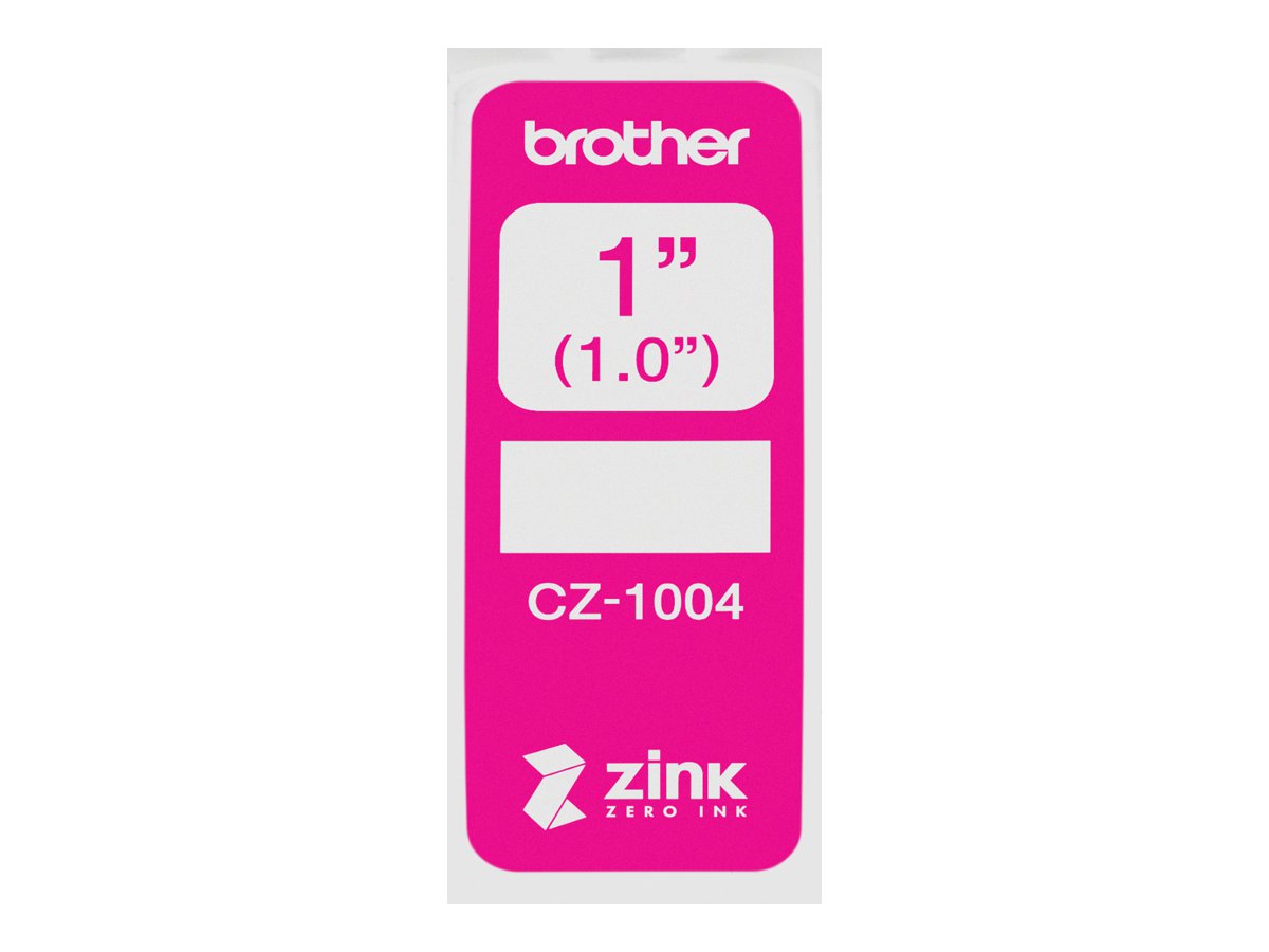 BROTHER CZ-1004 Ruban 25 mm de largeur pour VC-500W