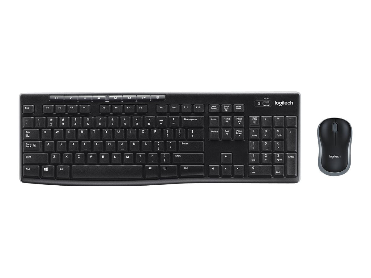 LOGITECH MK270 Wireless Combo Keyboard and mouse set wireless 2.4 GHz Nordic (PAN)