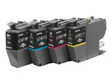 BROTHER 4-pack of Black Cyan Magenta and Yellow 200-page standard capacity ink cartridges for DCP-J1050DW MFC-J1010DW and DCP-J11