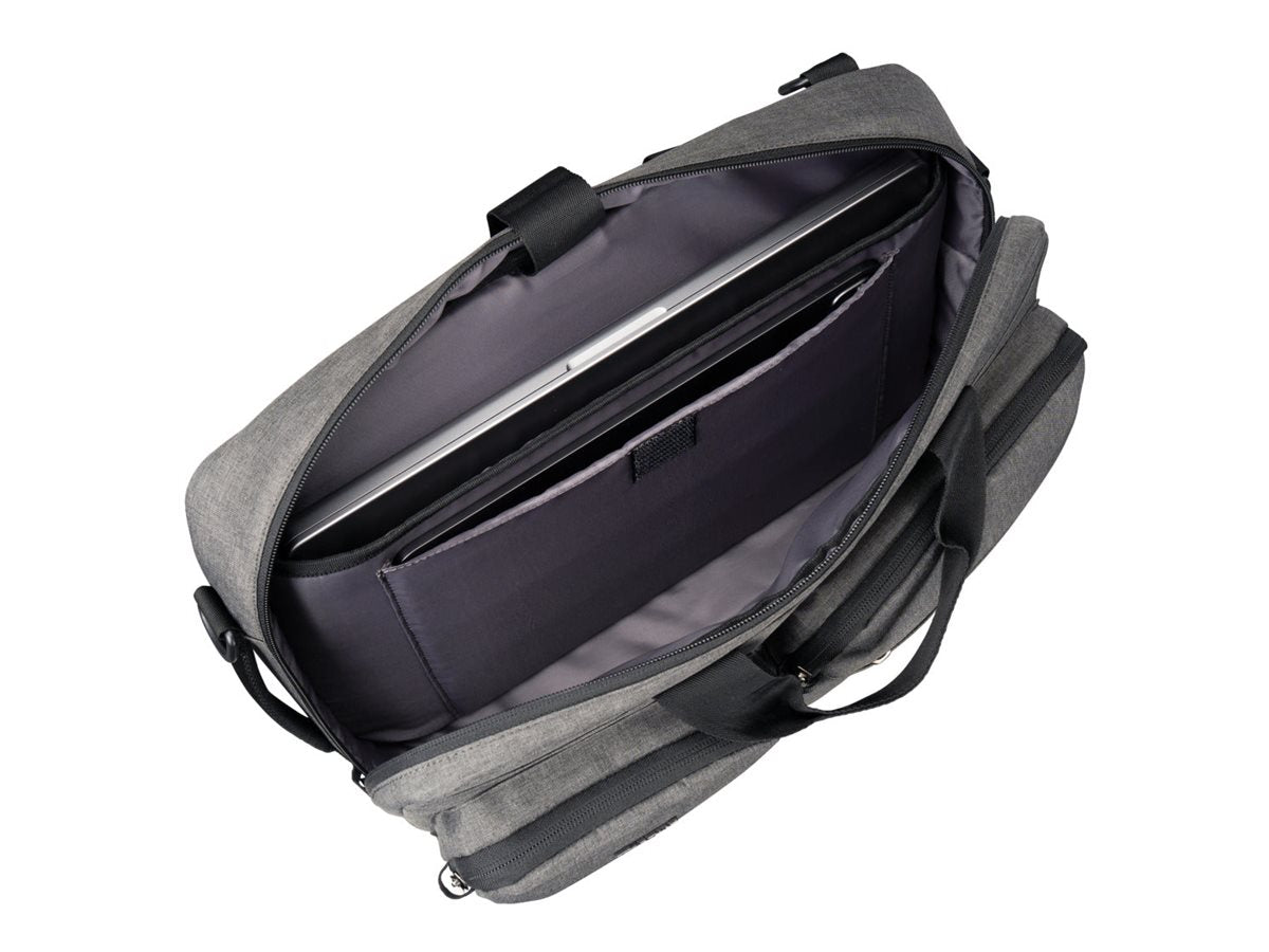 15-16" Hybrid Briefcase Backpack - Grey
